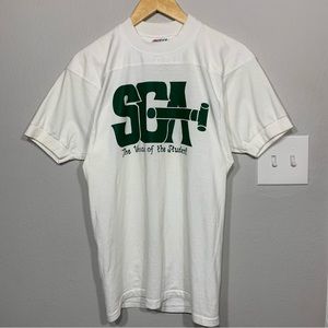 Vintage‎ Eagle USA SGA Voice of the Student Single Stitch Jersey Tee Sz S